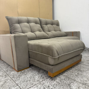 Sofá Retrátil Reclinável Berlin Pillow de 30CM