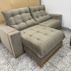 Sofá Retrátil Reclinável Berlin Pillow de 30CM